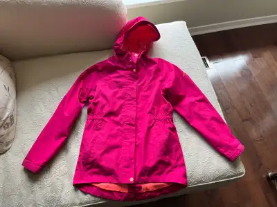 Girls Raincoat - Pink - McKinley - Size Medium, View more