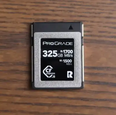 ProGrade Digital CFExpress Type B 325GB, View more
