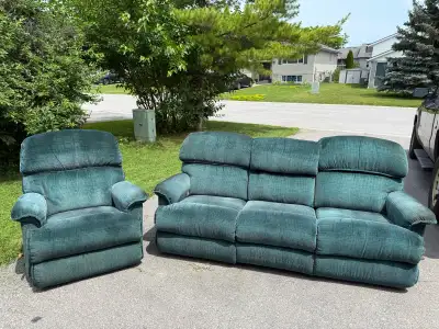 La-Z-Boy Couch and Chair, View more