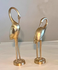 Flamants en bronze / Bronze flamingo. svp agrandir