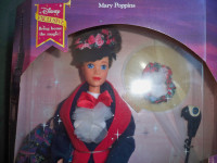 1993 Disney "Mary Poppins" Doll with Two Outfits, By: Mattel