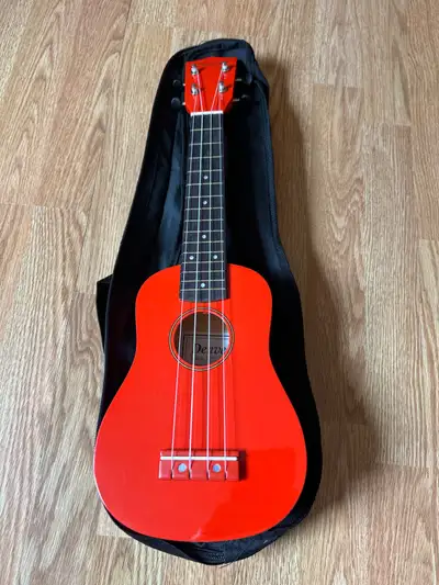 Red Ukulele , View more