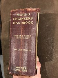 Mining engineering handbook 1927 2nd edition 
