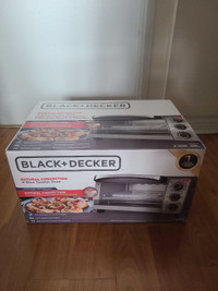 BLACK + DECKER Natural Convection Toaster Oven FAST PICK-UP