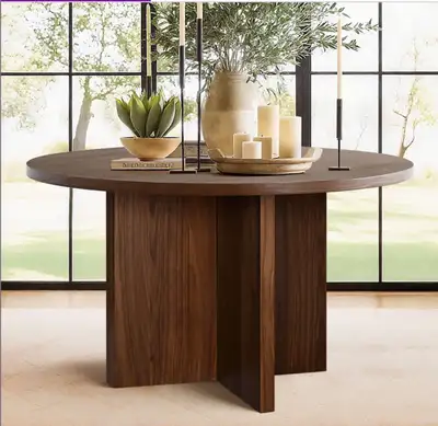 EBERN DESIGNS 42" Round Pedestal Dining Table, View more