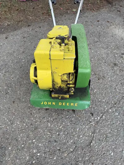  John Deere 216  Rototiller, View more