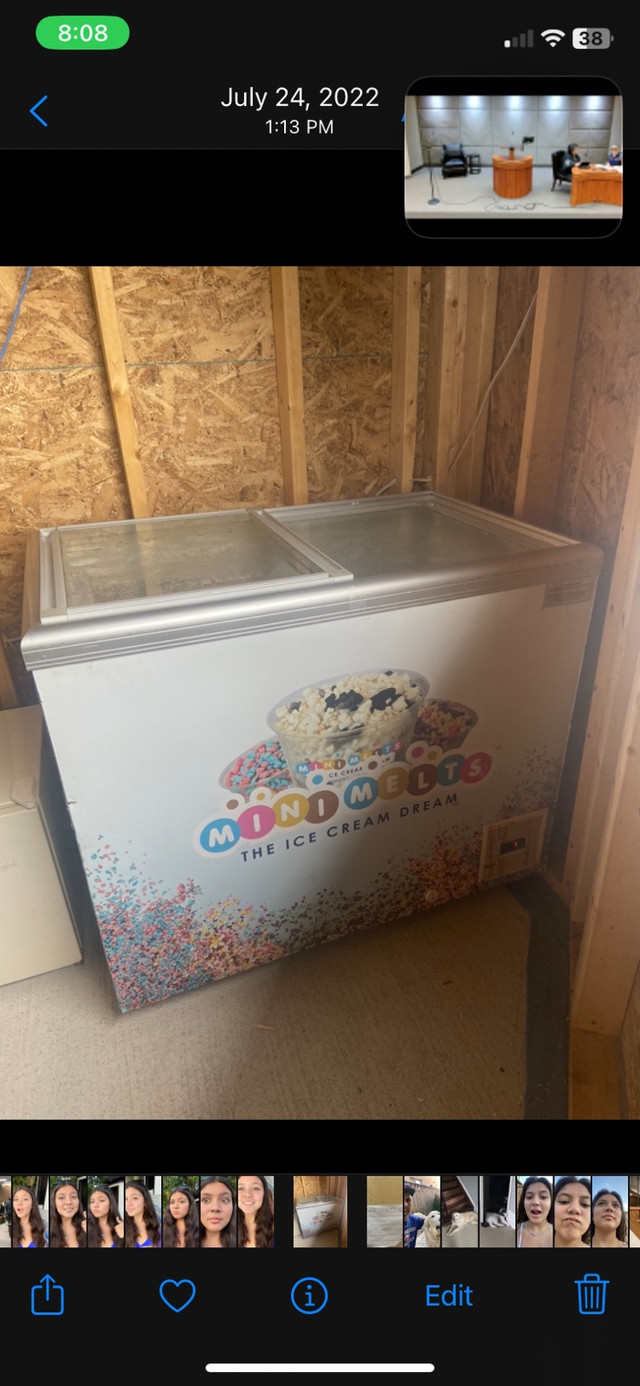 Ice cream freezer in Freezers in Mississauga / Peel Region