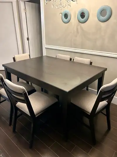 Monaco Espresso 7-Piece Dining Set, View more