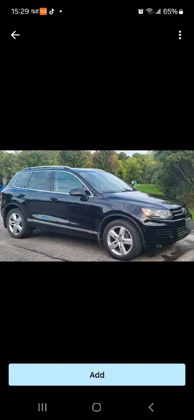 VW touareg V6 2013 can give any Luxury SUV a run for its money. Well maintained, great miledge 185,...
