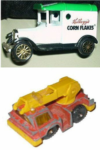 Corgi T-Ford Van Kelloggs Corn Flakes, Crane diecast