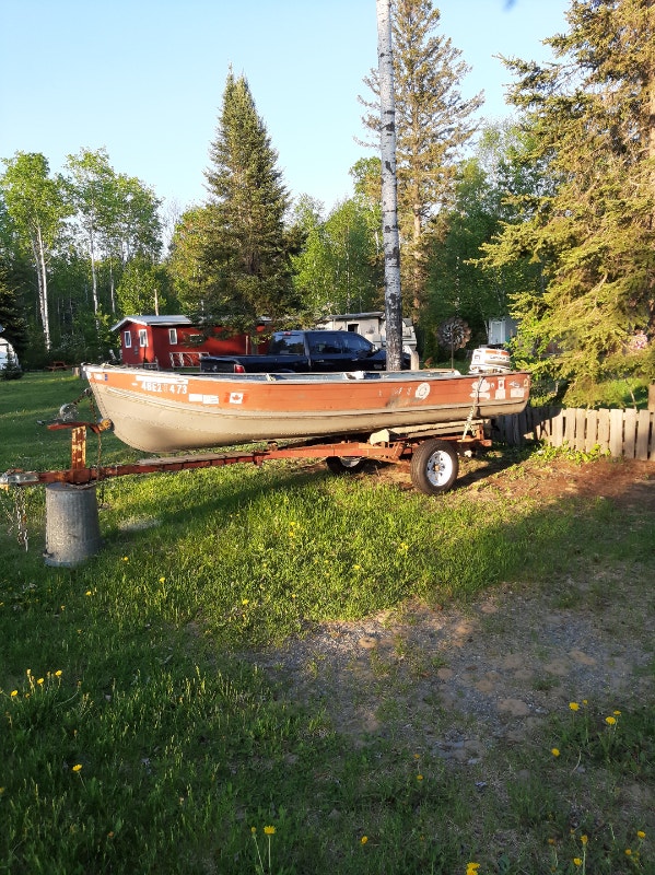 16 ft. Aluminium Boat Powerboats & Motorboats Sudbury Kijiji