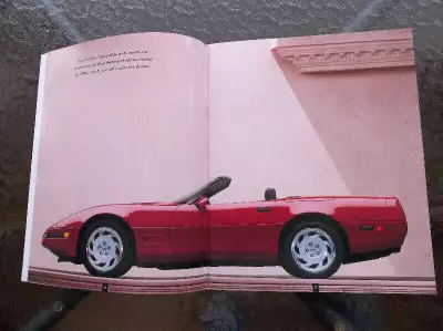 Vintage genuine GM sales booklet from the Chevrolet dealer's showroom in 1992. Booklet is in excelle...