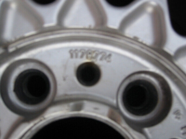 BBS bmw rims E28,E32,E34 7"x15" ,5x120mm (4) rims in Tires & Rims in Windsor Region - Image 4
