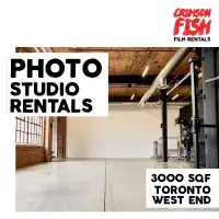West End Photo Studio - short and long term options.