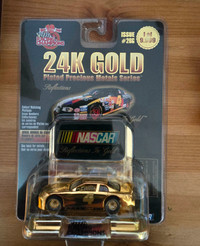 NASCAR 24k Gold Plated Die Cast Car - UNOPENED