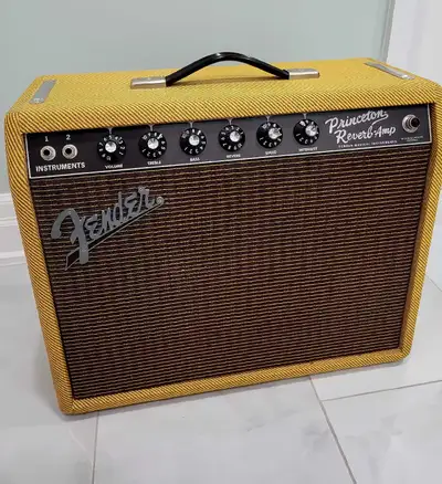 Fender '65 Princeton Reissu Tweed – Celestion Greenback, View more