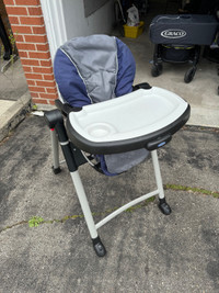 Graco folding high chair