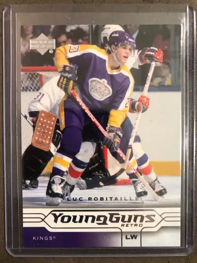 2004-05 Upper Deck Luc Robitaille Young Guns Retro #191 Card Very Hard To Find This Card $80.00 Plea...