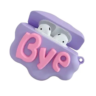 APPLE AIRPOD PRO LILAC “BYE” CASE - BRAND NEW, View more