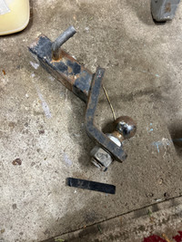 Trailer hitch receiver and 2” ball