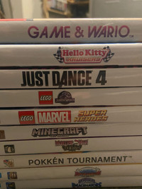 Wii u system and games 