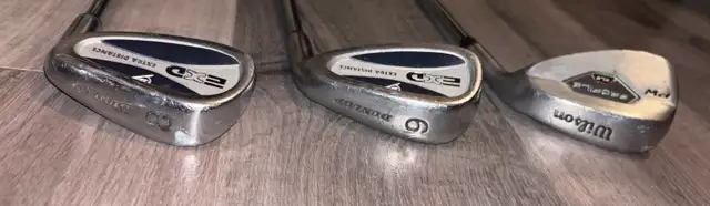 Dunlop Extra Distance Iron Set 4-9 and Wilson Profile XLS PW in Golf in Markham / York Region - Image 7