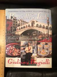  Bugialli’s  Italy large hardcover cookbook