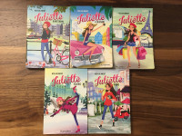 Lot de 5 livres de la collection Juliette