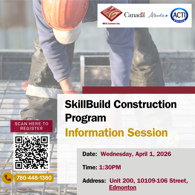 MCG Careers - SkillBuild Construction Training Program410344957936947201