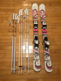 Rossignol Trixie Girls parabolic skis 125cm
