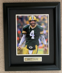 Brett Favre Green Bay Packers Photo Framed