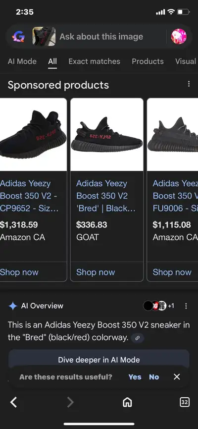 Black Addidas Yeezys, View more
