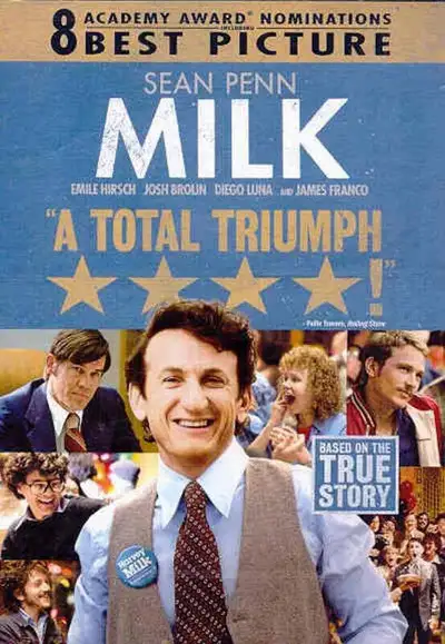 MILK starring SEAN PENN - comes with a cardboard slip case PLEASE SEE PHOTOS FOR DETAILS DVDs ARE IN...