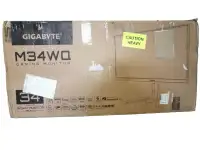 GIGABYTE M34WQ 34" 144Hz ULTRAWIDE GAMING MONITOR (3440 x 1440)