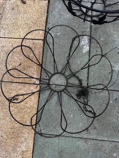 Metal Plant Stands bowl shape four total, View more