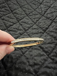 Vintage Swarovski Crystal Thin Bracelet