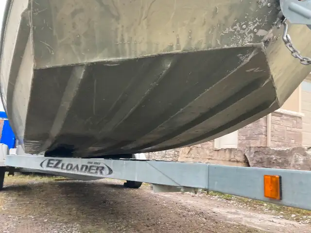 MirroCraft Big Jon Boat - 18 foot - Modified V Bottom in Powerboats & Motorboats in Peterborough - Image 7