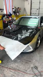 Blacked Out Hood Wrapped Vinyl in Other Parts & Accessories in Cornwall