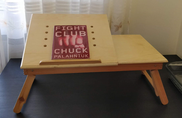 Wood Bed Tray 54.5CM x 35CM, Height Adjustable in Desks in City of Toronto