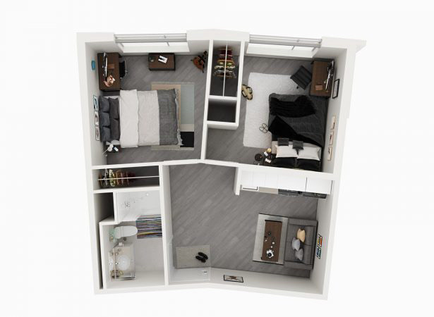 1 Bed 1 Bath in Room Rentals & Roommates in Winnipeg - Image 2