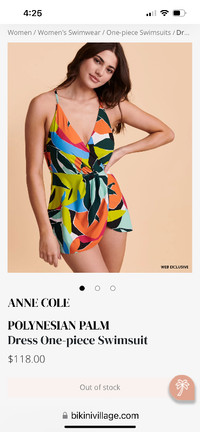 Anne Cole Women’s swim dress