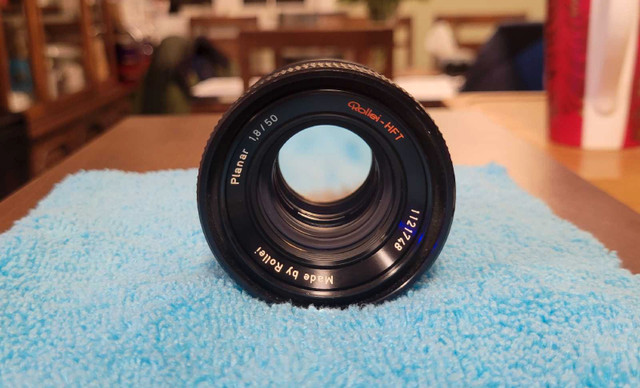 Camera Lens ROLLEI-HFT Planar 50mm  f/1.8 in Cameras & Camcorders in Dartmouth - Image 2