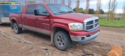2006 Dodge Ram Mega Cab 5.9 Cummins Diesel. Runs abit rough in the morning but still drives and gets...