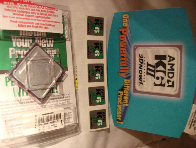 Socket7 vintage retro PC  AMD CPU promotional rare collectable in Desktop Computers in Edmonton