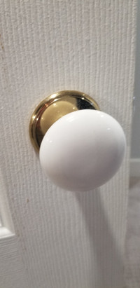 Door knobs with hardware Closet/Hallway