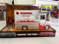 Selling Marvel Deadpool Metals Die Cast Taco Truck
