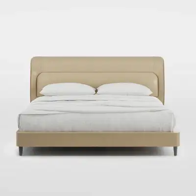 Brand New King Size Bed Frame with Headboard – Modern Design |, View more