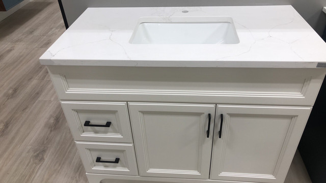 Black Friday Sale 80% Off On Bathroom Vanities With Quartz Sink in Cabinets & Countertops in City of Toronto