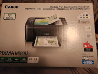 Cannon Pixma MX492 Wireless Printer (BNIB)