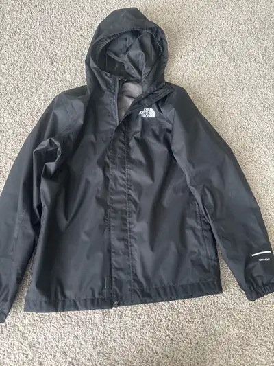 The North Face rain jacket, youth L, View more